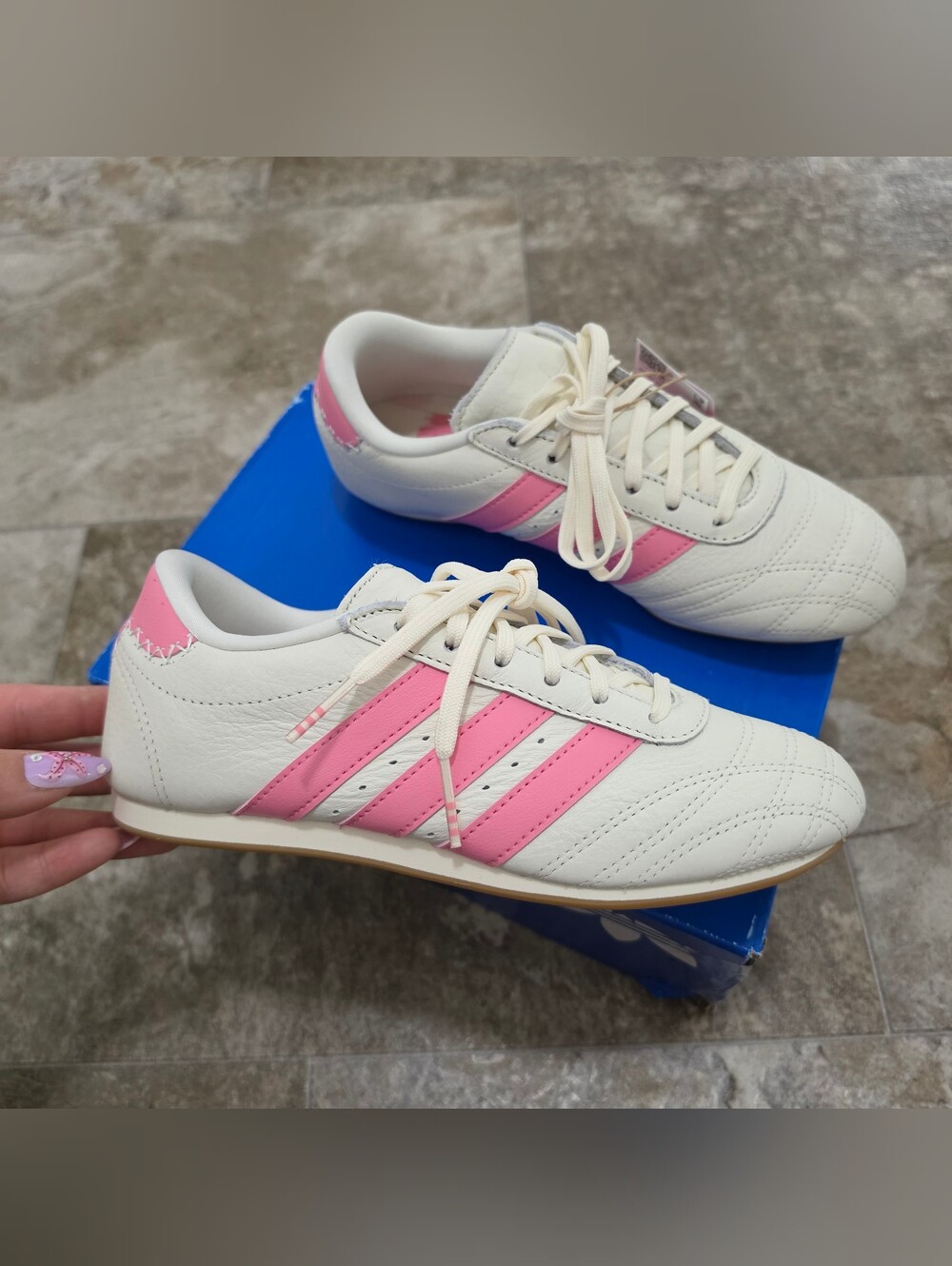 adidas Taekwondo Lace Sneakers Youth Size 5 / Women's Size 6-6.5